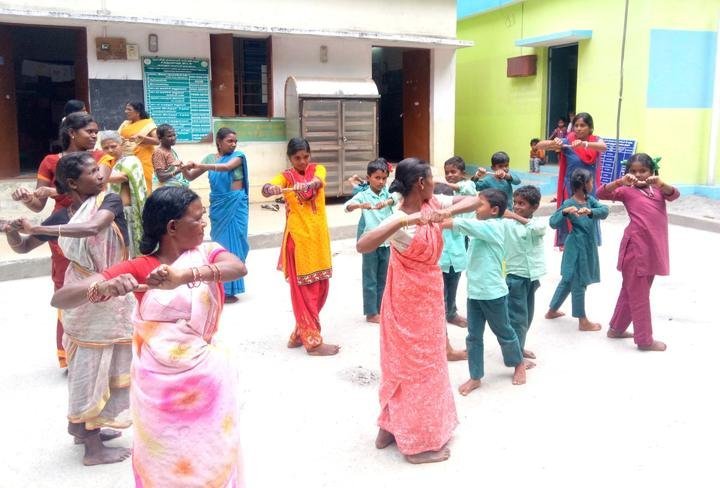 Kurumba children, The Nilgiris